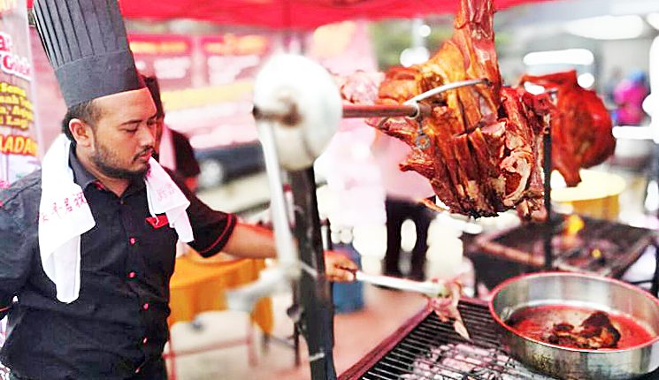 kambing golek bbq